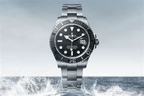 rolex yachtmaster with black face|rolex yacht master rlx titanium.